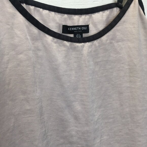 Kenneth Cole Layered Camisole Tank Top Women Size Small Lilac Adjustable Straps - Picture 5 of 9